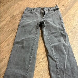 Men’s Wrangler Charcoal Denim Pants
